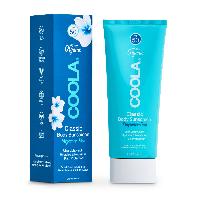 Classic Body Sunscreen Lotion SPF 50 – Fragrance Free